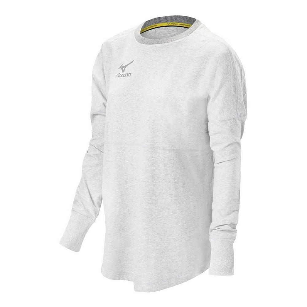 Mizuno Hitter’s - Bayan Pullover - Beyaz Türkiye (KCZXLP-345)